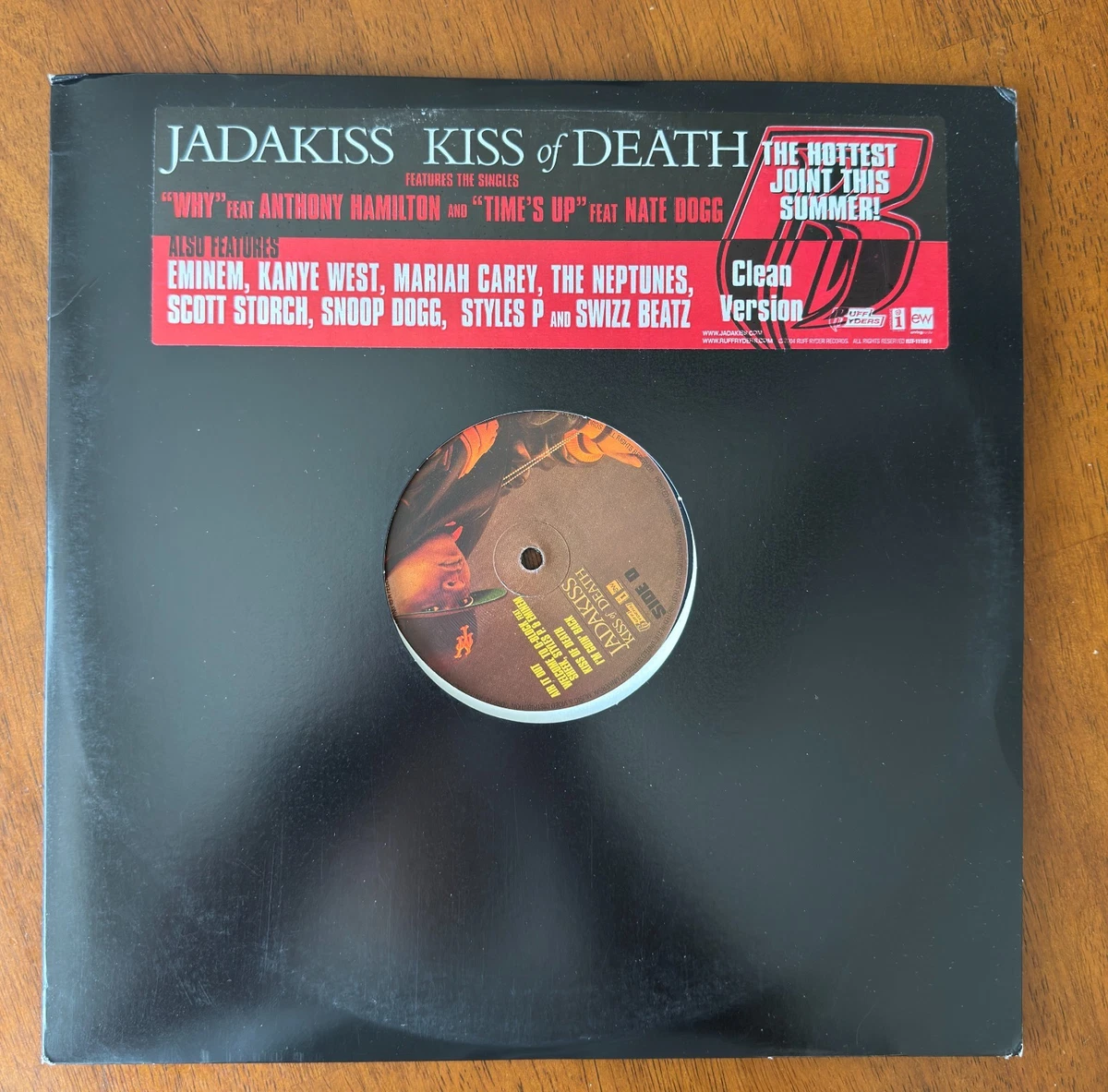 Death Rap & Hip-Hop Very Good Plus (VG +) Sleeve Vinyl Records for