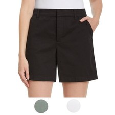 Gloria Vanderbilt Women's Stretch Twill 5"-Inseam Chino Shorts, 8, 10, 12