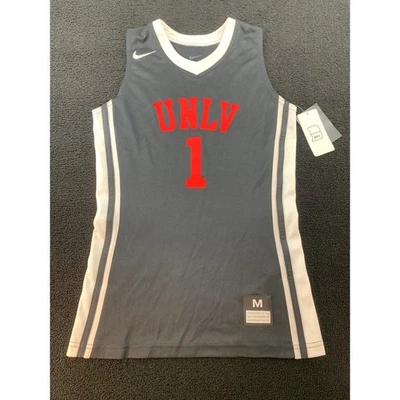 Nike UNLV Rebels Basketball Jersey Womens Size Medium M Black Red Dri-Fit - Image 1 of 4