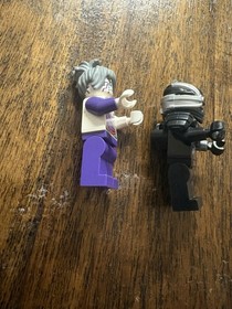 LEGO Ninjago Pixal Minifigure 70724 Rebooted, Gray Hair And General Cryptor Read
