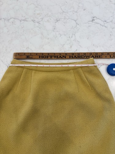 Vintage 1950’s -60’s Maurice Renter Original Wool Suit Mustard Yellow - Picture 16 of 16