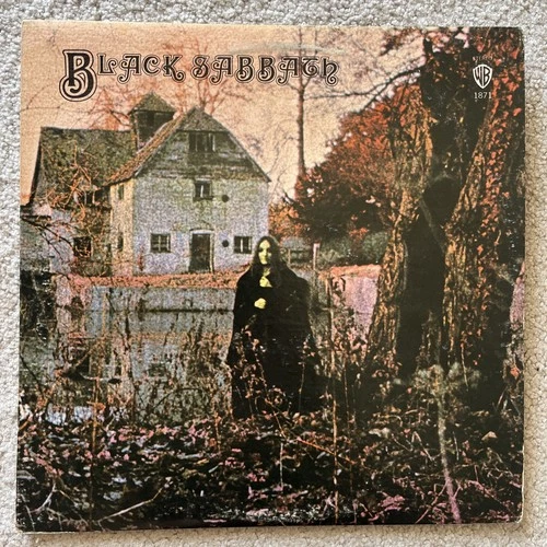 Black Sabbath: Self Titled S/T - VG+ Vinyl LP - 1970 WS 1871 Warner -Green Label
