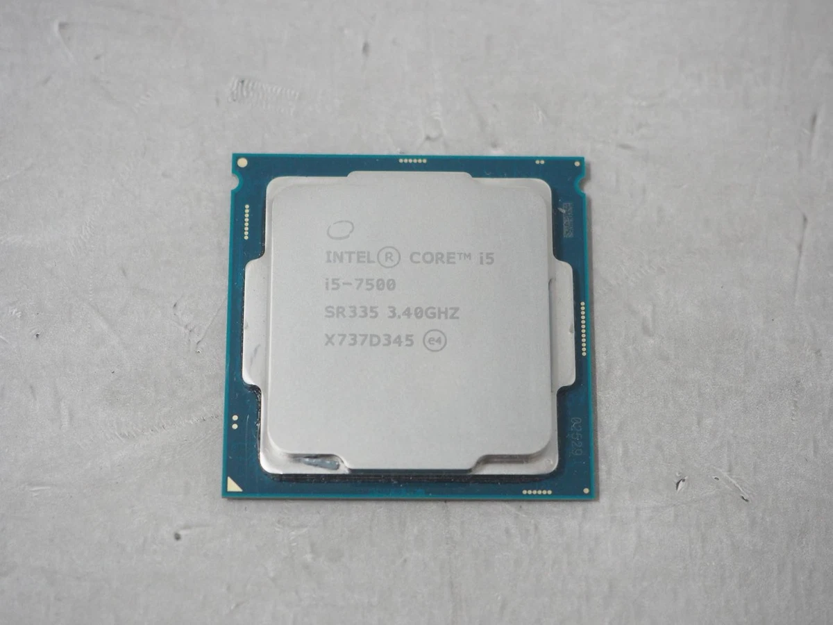 Intel Core i5-7500 Processor Model Computer Processors (CPUs) for
