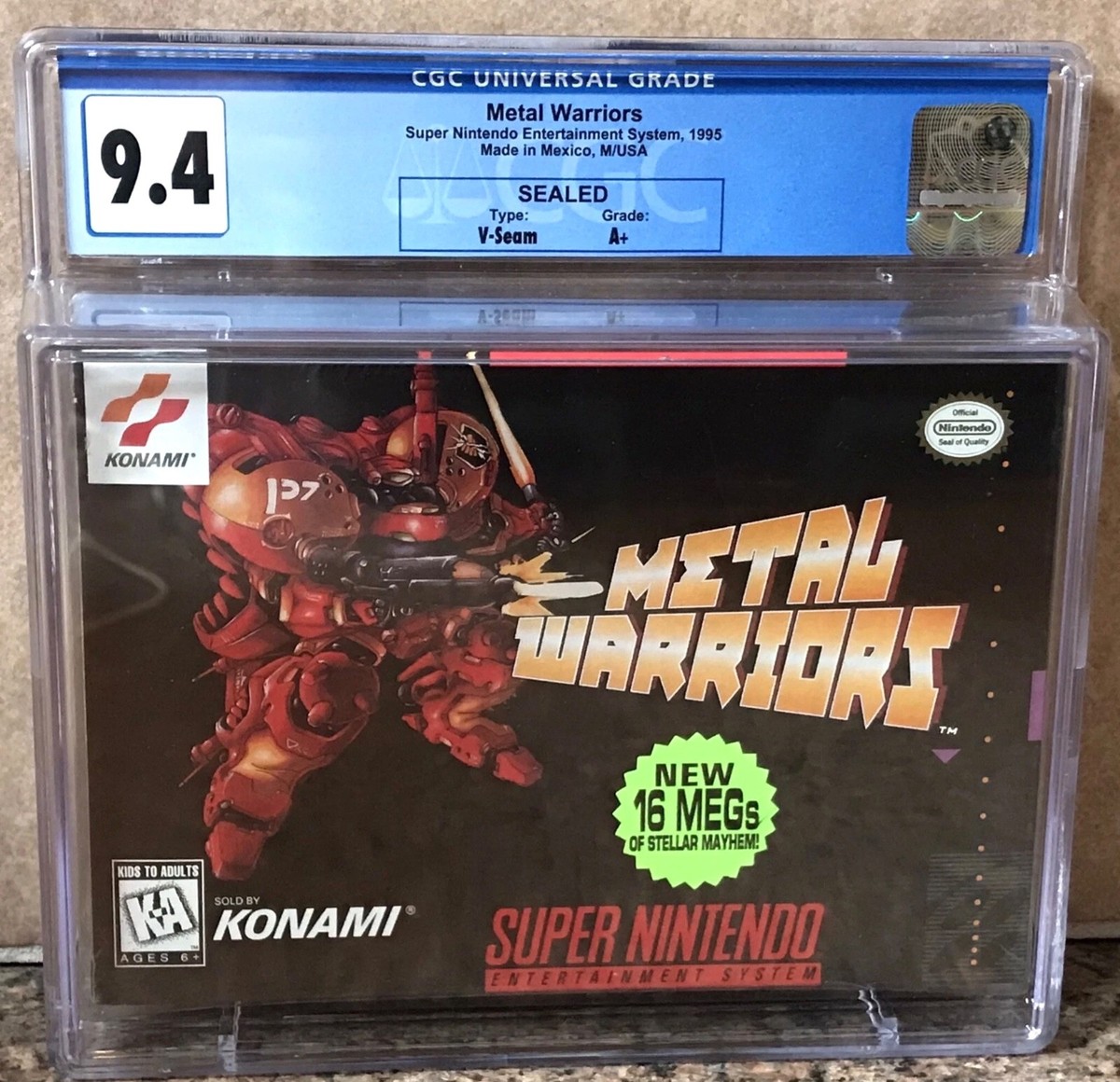 Metal Warriors (Super Nintendo Entertainment System, 1995) for