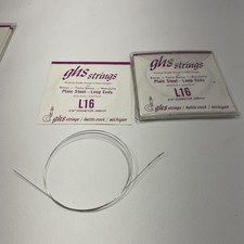GHS Banjo Mandolin Strings L16 .016 .406mm Loop End Pack Of 12