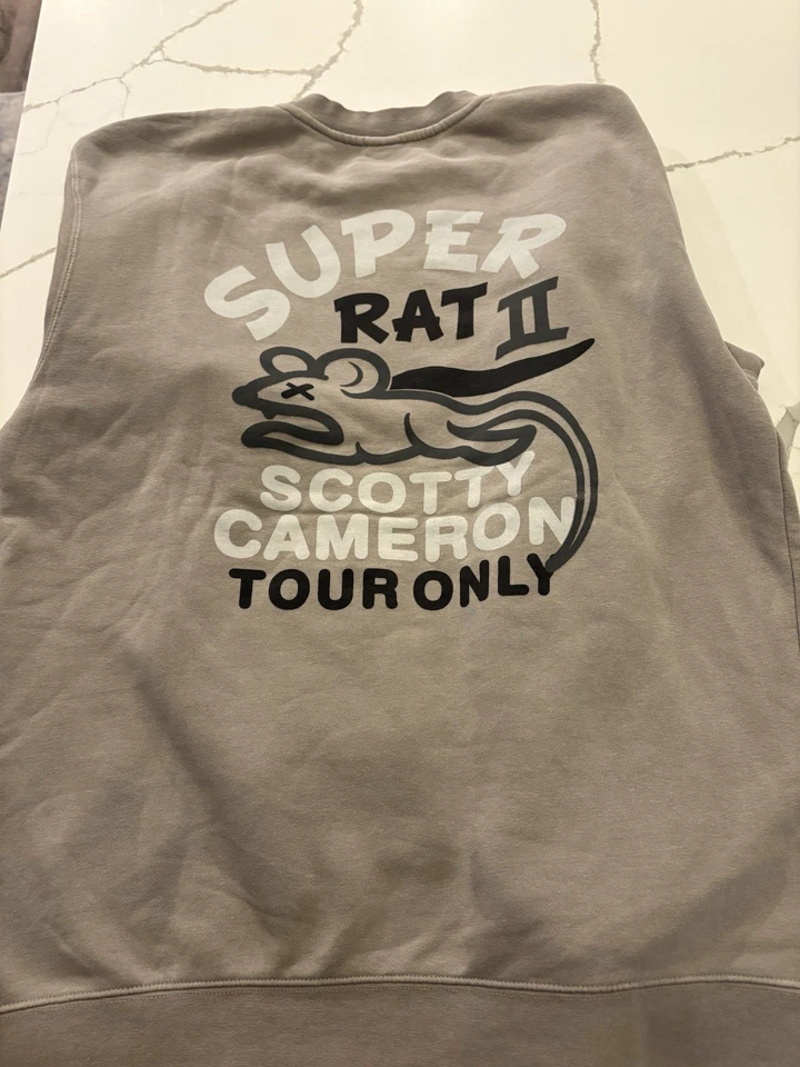 Scotty Cameron Super Rat II 圆领运动衫中号 — 第 2/4 张图片