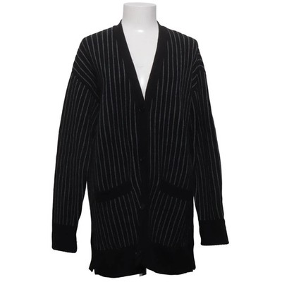 Soft Goat, Strickjacke, Damen, Größe: S, Schwarz/Grau, Kaschmir/Wolle #jZ7