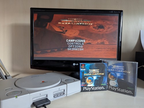 COMMAND & CONQUER RETALIATION PAL PS1 FIRST PRINT KOMPLETT - Bild 4 von 17