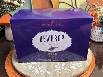 NEW Young Living DEWDROP Essential Oil Ultrasonic Aroma Diffuser Light Up