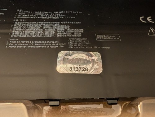 Asus C41N1908 76Wh 15,4V Inte Laptop Akku Ux325 Ux325ea Ux325ja Ux325sa Um325 - Bild 5 von 8