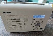 Pure One Portable Digital FM/DAB Radio *NO POWER ADAPTER *
