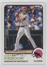 2022 Topps Heritage High Number SP Carter Kieboom #428 qc6