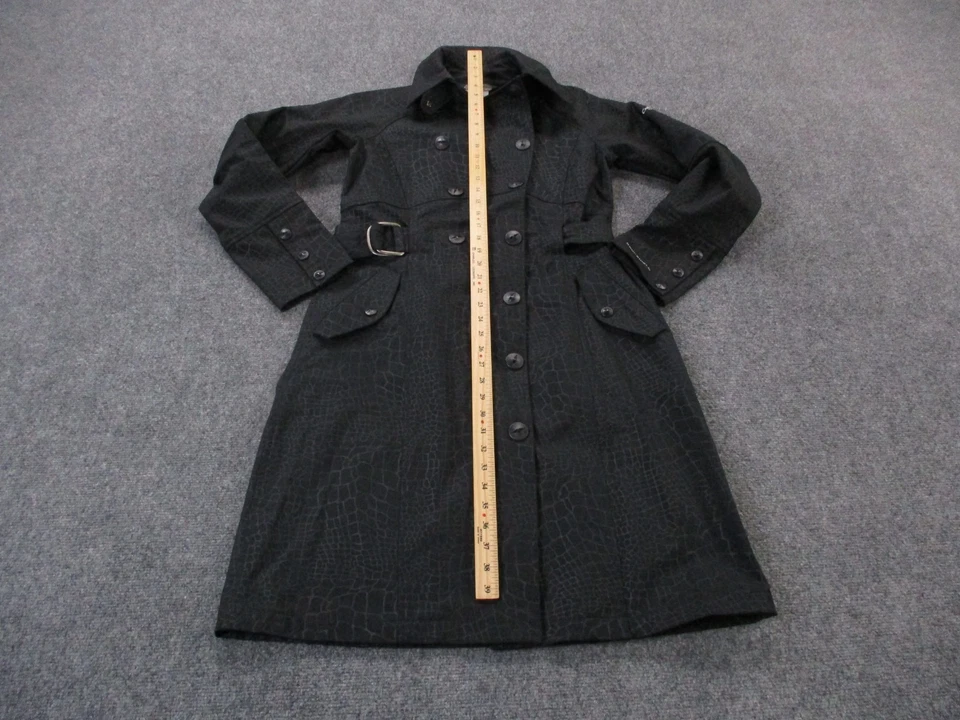 Chaqueta Columbia Mujer Estampado M Exterior Senderismo Gabardina Cinturón Guisante Titanio Foto 3 de 4