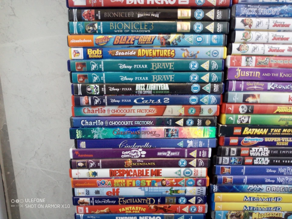 Kids DVD Multi Listing Film TV Childrens No Case Bundle Up Disney All £1 Each - Image 3 of 4