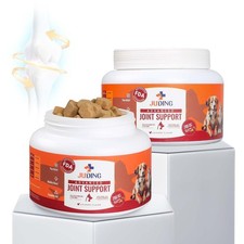 2-Pack Hip and Joint Supplement for Dogs, 200 Chews - Glucosamine Chondroitin