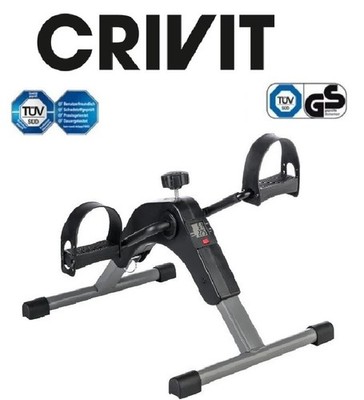 Klappbar Arm und Beintrainer Mini Heimtrainer Pedaltrainer Fitnessbike LCD NEU
