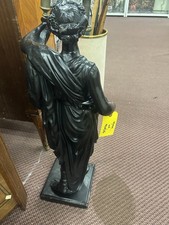 Large Plaster Roman Style Lamp