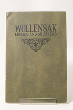 F66819 WOLLENSAK OPTICAL Lenses and Shutters Catalog c.1922, 31pgs