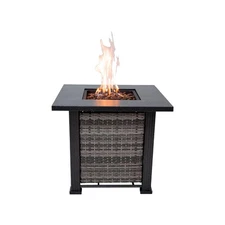 Adana Propane Fire Pit Table 28” Outdoor Firepit 50,000 BTU Firepits for O