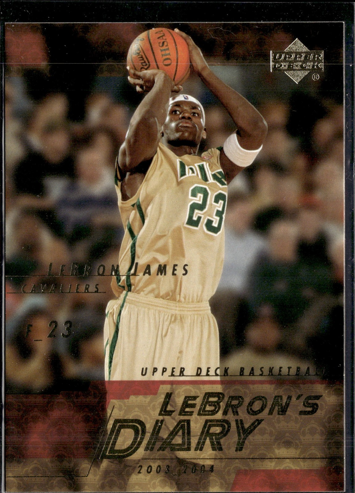 2003-04 Upper Deck #LJ3 LeBron James LeBron's Diary