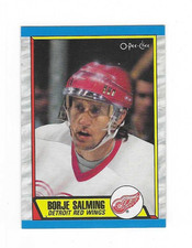 1989-90  O-PEE-CHEE BORJE SALMING #278 DETROIT RED WINGS