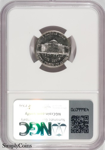 1961-D Jefferson Nickel NGC MS66 ~ RARE IN HIGH GRADES! - Picture 2 of 2
