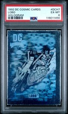 1992 DC COSMIC CARDS HOLOGRAM DCH7 LOBO PSA 6