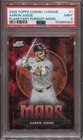 2025 Aaron Judge Cosmic Chrome Planetary Pursuit Mars #PPMA-1 Yankees PSA 9