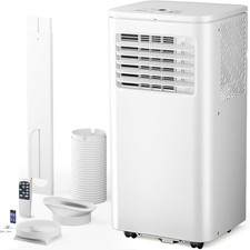 Portable Air Conditioner 8000 BTU Dehumidifier Remote Control Up to 350 Sq. Ft.