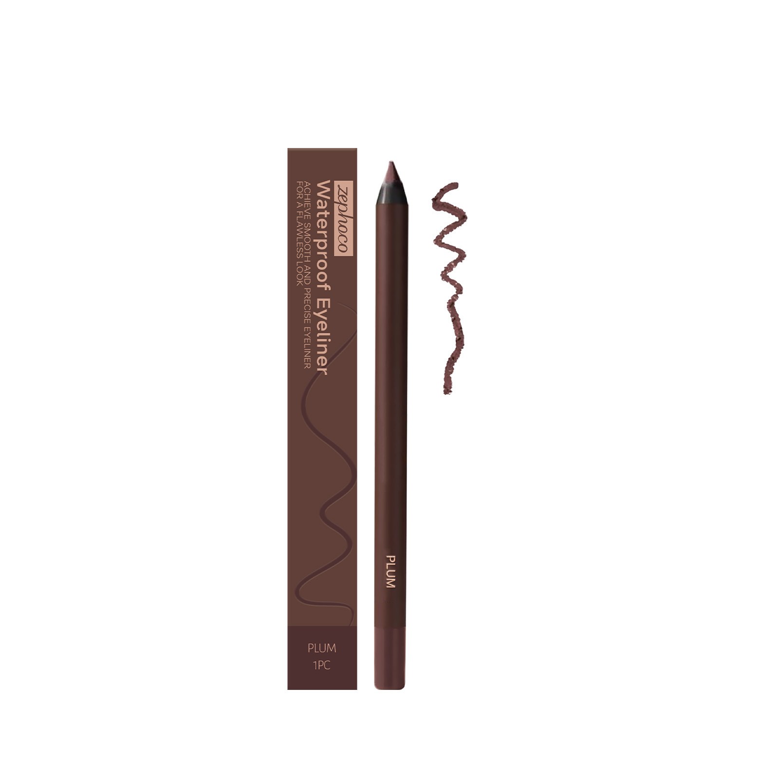 Waterproof,24 Hr Waterproof Duo Sharpenable Eye Pencil