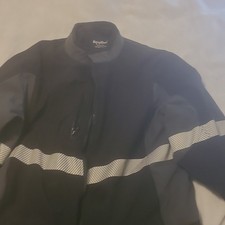 RefrigiWear 6440R Reflective Work Jacket 2XL Black Gray White