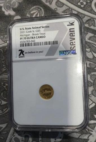 Photo of a 2021 Cook Islands State Animal from an eBay listing that sold on Jul 15, 2026