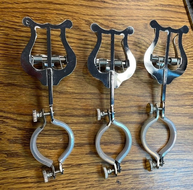 3 pack Clarinet Lyre Music Clip Clarinet Sheet Music Clip Music Book Clip Holder