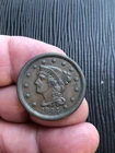 Photo of a 1844-P Large Cent from an eBay listing that sold on Jul 17, 2026