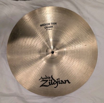 ヴィンテージ　ジルジャン シンバル 16インチ　1600g Zildjian 16 Inch Medium Thin Crash Cymbal Drum 60's Vintage | eBay