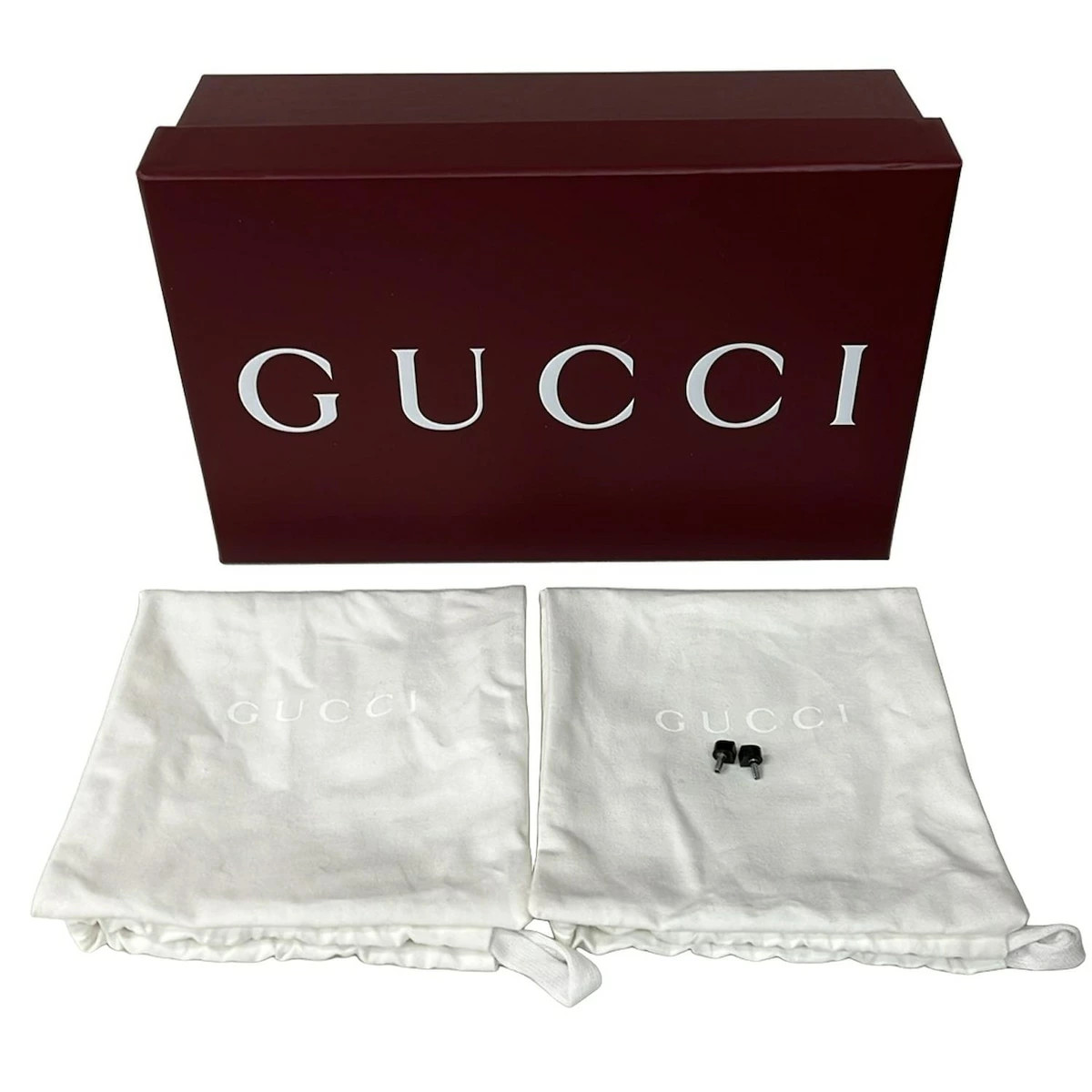 GUCCI Slingback Pumps Sandals GUCCI Signoria Black Leather thumbnail 7