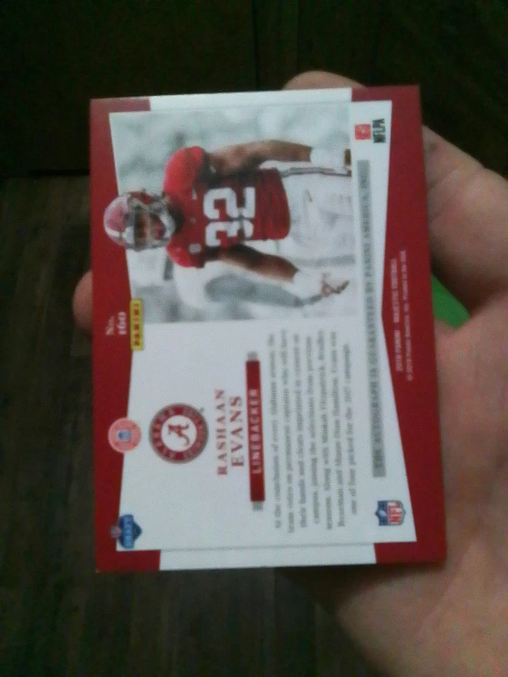 2018 Panini Majestic Rookie Signatures Rashaan Evans /299 - Image 2 of 4