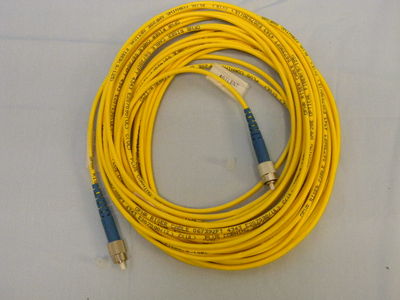 NEW Simplex 9/125 SM FC-FC/UPC Fiber Optic Cable 10Meters