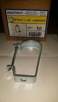 Unistrut 1 1/2 J-hanger Rj1215 Strut, Tyco, 10 Pcs Unistrut 1 1/2 J-hanger Rj1215 Strut, Tyco, 10 Pcs