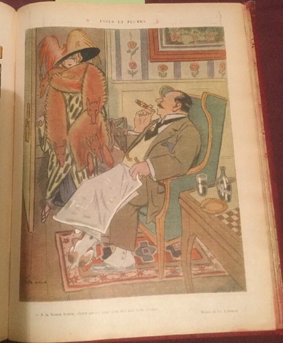 LE RIRE, ANNÈE 1913. 52 NUMÈROS ILLUSTRÈS PAR LA CARICATURE. - Foto 8 di 12