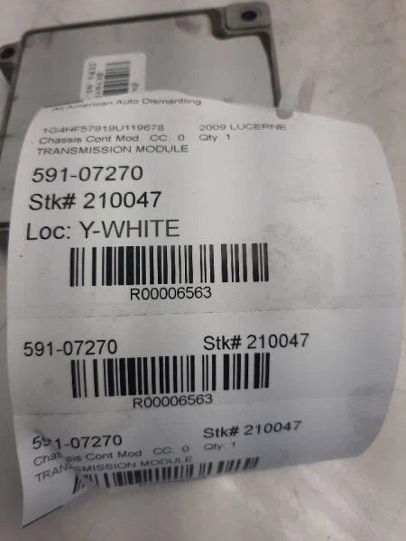 Chasis transmisión ECM 06-14 Chevrolet Express 1500 furgoneta 24240400 Foto 3 de 4