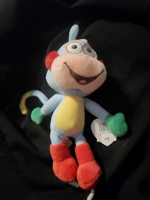 Ty Beanie Baby  BOOTS THE MONKEY ICE SKATES 7'' ...NEW with Mint Tags