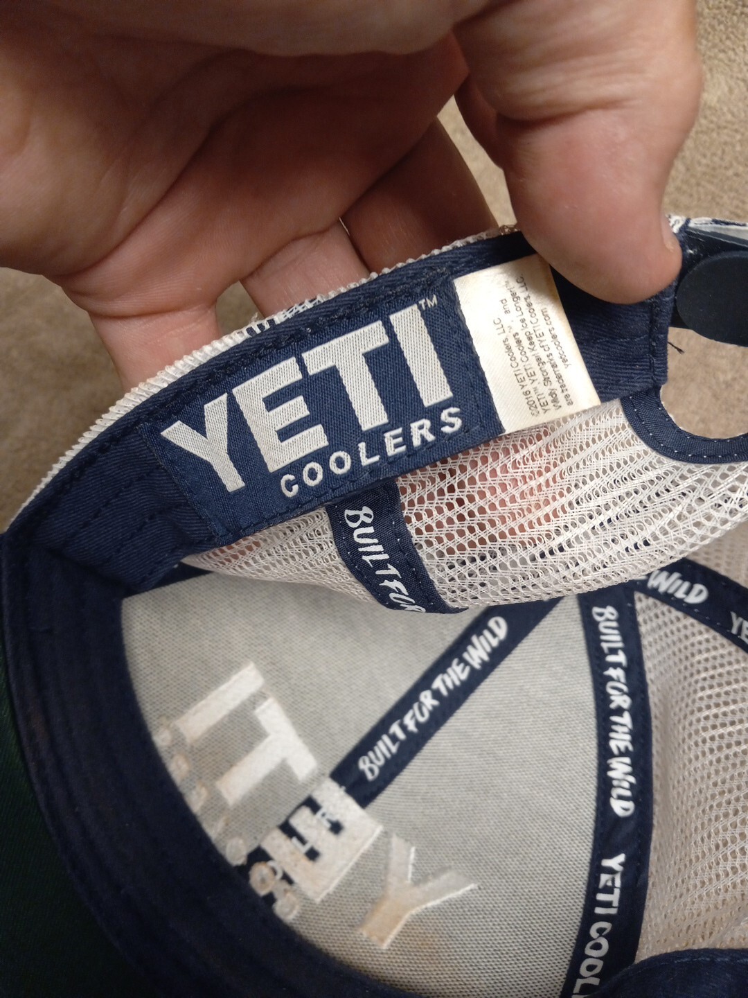 YETI Coolers Adjustable Strapback Hat 🧢  Trucker… - image 5