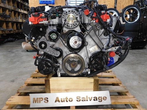 97 1997 Ford Mustang 4.6L SOHC Romeo Engine Motor Assembly PI Heads S35 - Picture 9 of 17