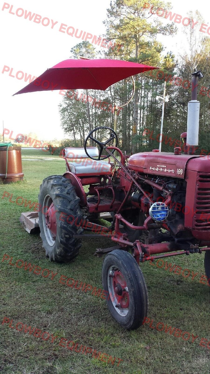 TU56R New Universal Tractor Red Deluxe Complete Umbrella Set