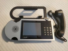 Pre-Owned ShoreTel IP655 VoIP Phone with LCD Display, Desk Stand, and Handset