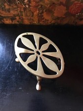 Antico sottopiumino in ottone XIX secolo con timbro data e registrazione