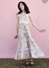 NWT Matilda Jane Girls Off to Wonderland Maxi Dress Size 2 New in Bag