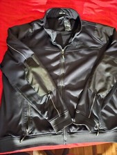 Harley-Davidson Riding Gear Jacket Black Heavy Fleece Zip up 2XL