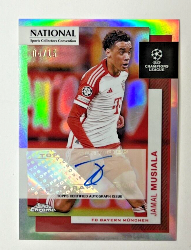 Topps Bayern Munchen Jamal Musiala Auto